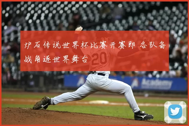 炉石传说世界杯比赛开赛即 各队备战角逐世界舞台
